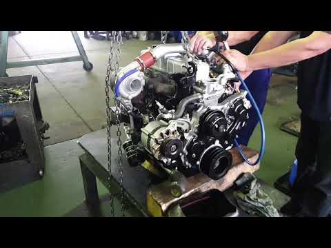 ISUZU 4JB1 ENGIN REBUILD TURBO SOUND