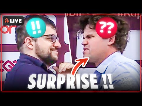 👉 MVL SHOCKS Magnus Carlsen at the World Rapid Chess Championship!!