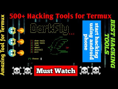 ☠️500+ hacking tools☠️ |how to install Darkfly Tool For Termux | No root | termux tools tutorial