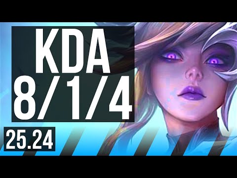 AKALI vs VIKTOR (MID) | 8/1/4 | KR Master | 25.24