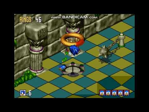 Sonic 3D Blast (Genesis): Rusty Ruin Zone Act 1
