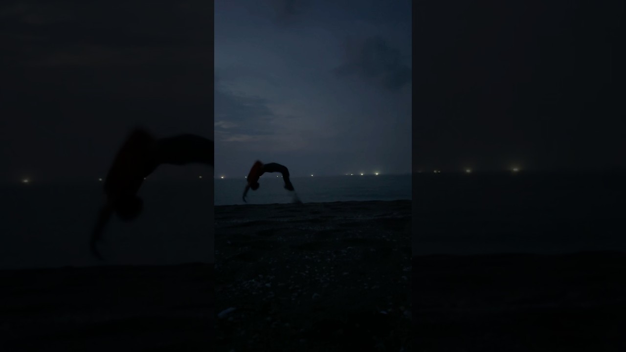 初めての鳥取県で回っといた #shots #鳥取県  #記念バク転