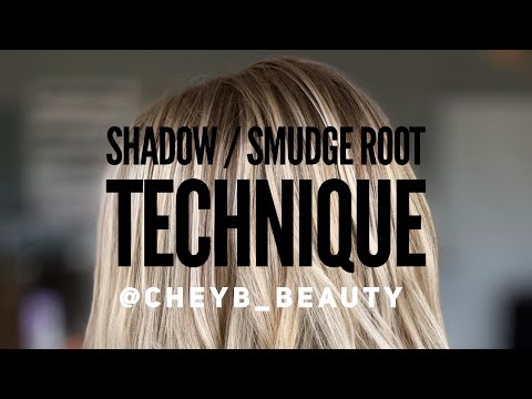 SHADOW/SMUDGE ROOT TECHNIQUE USING REDKEN SHADES EQ |...
