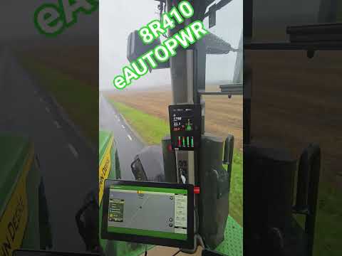 John Deere 8R410 eAUTOPOWER Acceleration  #shorts #johndeere #farming #agriculture