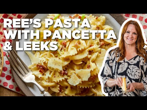 Ree Drummond's Pasta with Pancetta and Leeks | The Pioneer Woman | Food Network