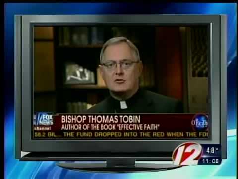 Click to Watch the Bishop Tobin Defends Marriage: Gay Activists Fight Religious Exemptions  video