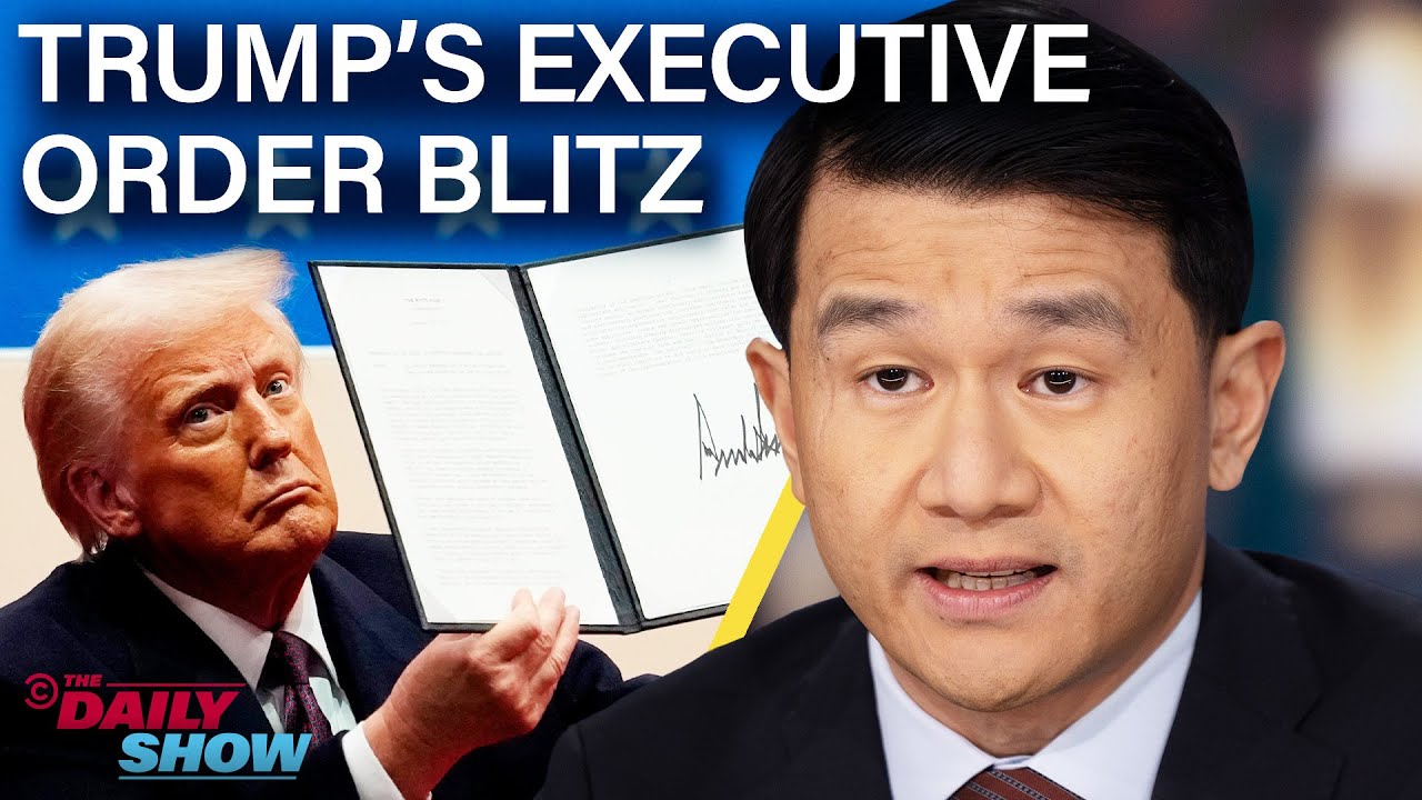 Trump’s First Day: Jan. 6 Pardons, TikTok's Lifeline, and Climate F-U | The Daily Show