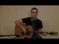 Counting Crows A Long December Acoustic Cover Harun Gadol Music
