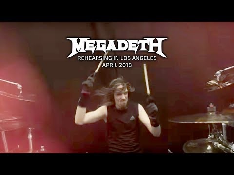 Megadeth - Rehearsals in LA - April 2018