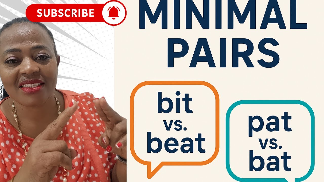 Master Minimal Pairs for Clear English Pronunciation!