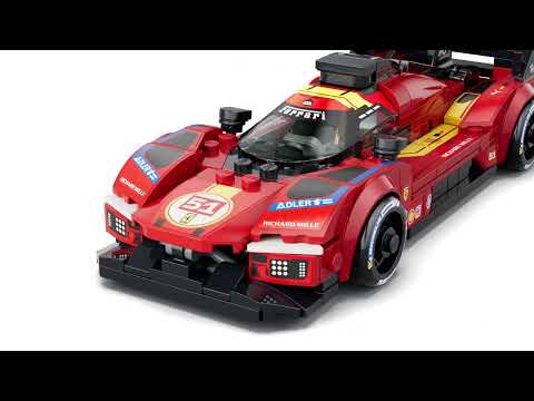 Gambar LEGO Speed Champions Ferrari 499P Set 329 pcs 77261 - Merah