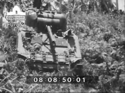 Churchill and Sherman tanks (Tank trials)