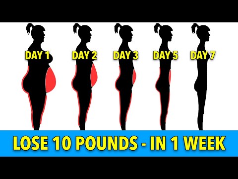 LOSE 10 POUNDS IN ONE WEEK - 7 DAY CHALLENGE