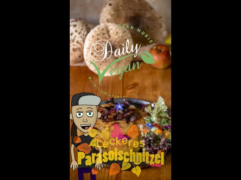 Parasolschnitzel: der Parasolpilz als Wiener Schnitzel, Rezeptvideo