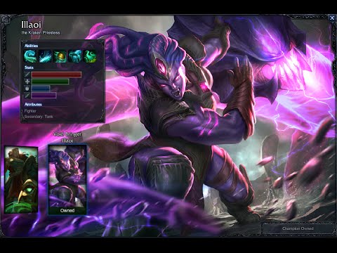 Void Bringer Illaoi Skin Spotlight Gameplay 1080p HD