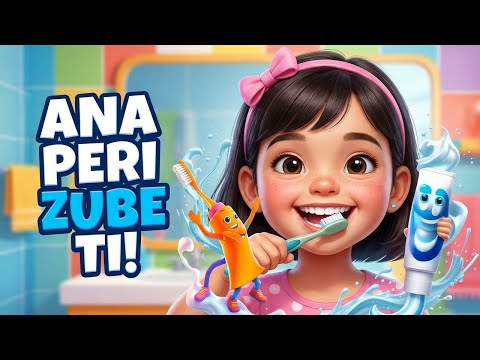 Ana, peri zube ti! - Vesela pjesma za djecu! | Dječje pjesme