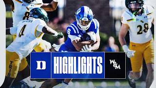 ALL THE HIGHLIGHTS FROM OUR BIG WIN OVER WILLIAM & MARY