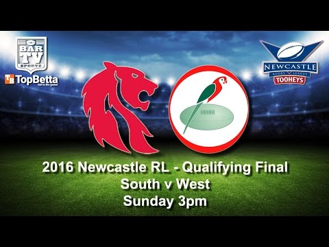 2016 Newcastle RL Qualifying Semi Final - South Newcastle Lions v Western Suburbs Rosellas