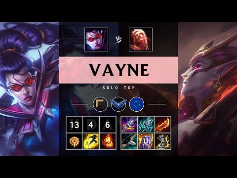 Vayne Top vs Vladimir: Unstoppable - EUW Diamond Patch 14.24
