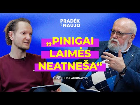📌 2 DALIS: PIN su prof. Eugenijumi Laurinaičiu | Atidėliojimas, sveikata, pinigai, laimė, kritika