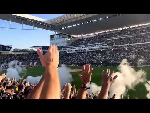 Entrada dos Jogadores do Corinthians em Campo | quartas de final Copa do Brasil 2023