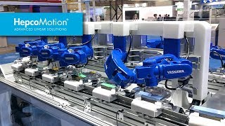 HepcoMotion – DTS working alongside Yaskawa Robots