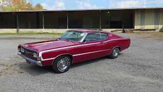1968 Ford Torino GT SportsRoof Walk Around and Drive By