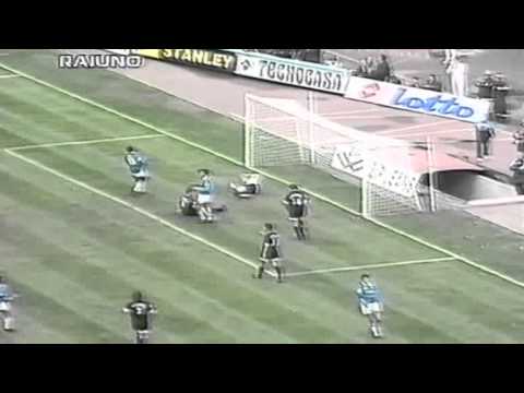 Serie A 1996-1997, day 09 Napoli - Perugia 4-2 (2 Aglietti, Kreek, Beto, Allegri, A.Cruz)