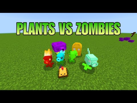 🧟 Plant vs Zombies Mod! 🌺 Minecraft PE Mods!