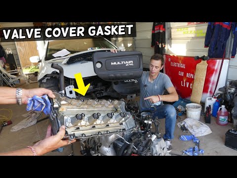 VALVE COVER GASKET REMOVAL REPLACEMENT DODGE DART. VALVE COVER REMOVAL