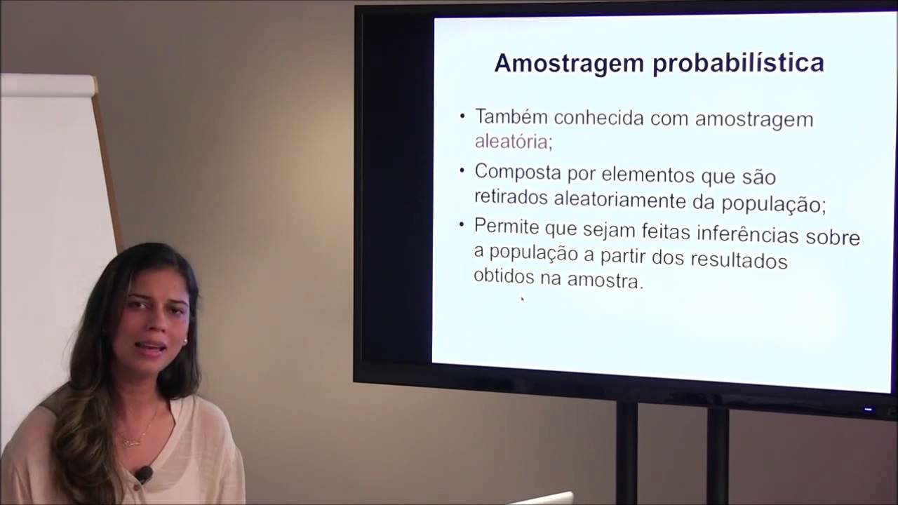 Amostragem probabilística e não probabilística