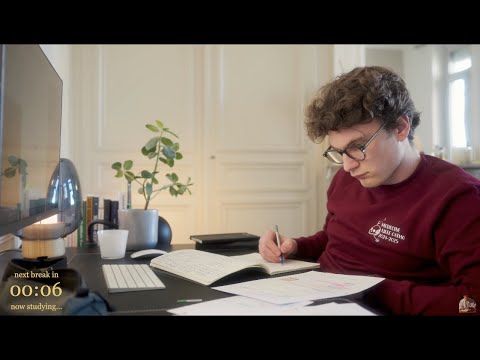 2- HOUR | Study With Me | Deep work, No music, No break