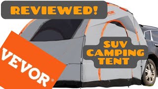 Vevor SUV Camping Tent Review
