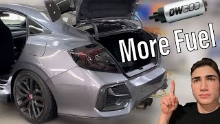 High Flow Fuel Pump Install (K Swapping My Si) Ep.2