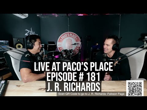 J. R.  Richards (DISHWALLA/Solo) EPISODE # 181 The Paco's Place Podcast