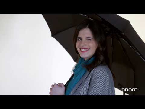 Innoo Tech 10 Ribs Reinforced Windproof Umbrella, Fast Drying, Auto Open/Close