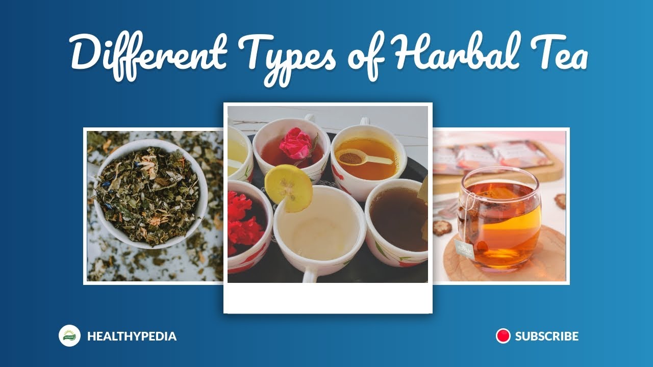 Herbal Tea Recipe || Different Types Of Harbal Tea || Rose Tea || Hibiscus Tea || Healthypedia