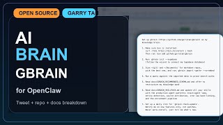 Garry Tan's GBrain Explained, The Open Source AI Memory System