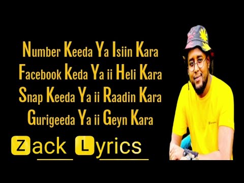 HEES CUSUB JAG WAYE |KING CK OFFICIAL LYRICS 2020