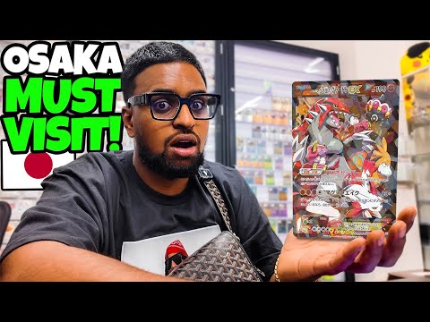 Osaka is a MUST Visit for Pokemon Card Shopping! 🇯🇵