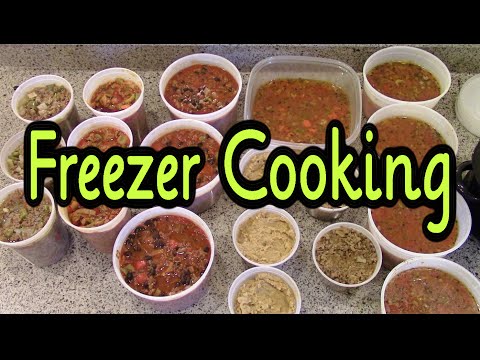 Big Batch Freezer Cooking ~ Ground Beef Recipes