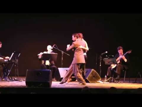 Ernesto Candal y Karina Guillén interpretan Milongueando en el cuarenta