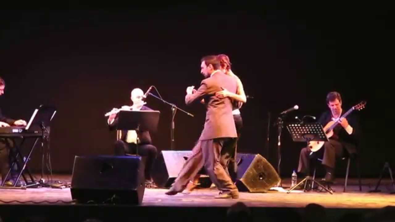 Ernesto Candal y Karina Guillén interpretan Milongueando en el cuarenta