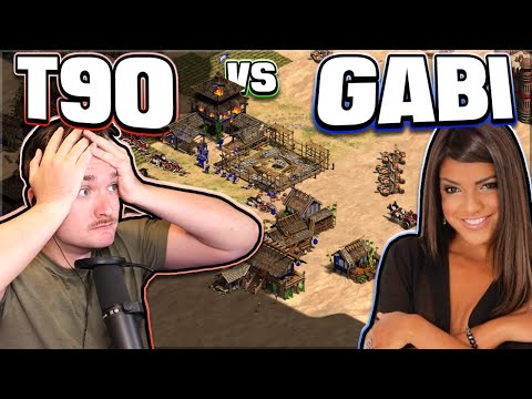 T90 vs Gabi? Crazy Aggression!