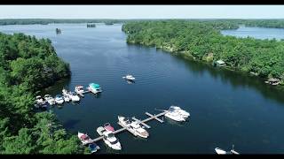 preview picture of video 'Indian Lake Marina and Campground in Elgin [Rideau Lakes Township], Ontario, Canada'