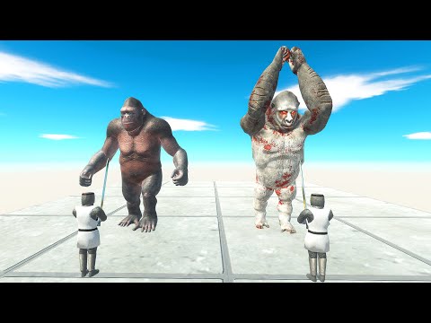 NEW AND OLD GORO VS DUO UNITS | ANIMAL REVOLT BATTLE SIMULATOR
