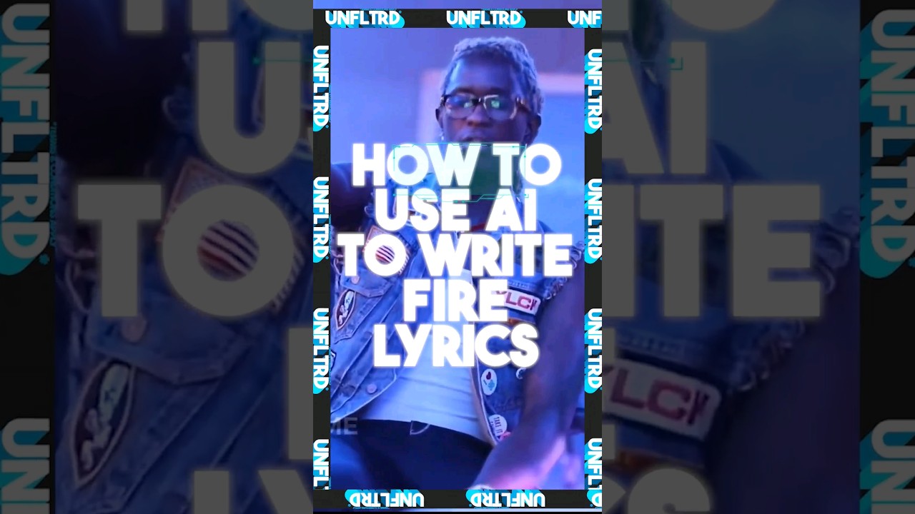 How To Use #AI to Write Lyrics for #SongWriters - NO More Writer's Block! #podcast #rapper #artists