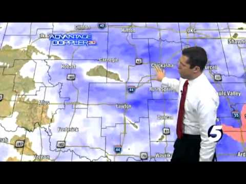 Blizzard warning issued for parts of Oklahoma