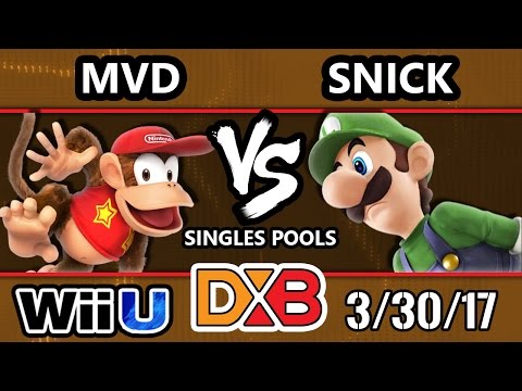 DXB 2017 SSB4 - Snick (Luigi) Vs. PG | MVD (Diddy) Smash 4 Tournament - Smash Wii U