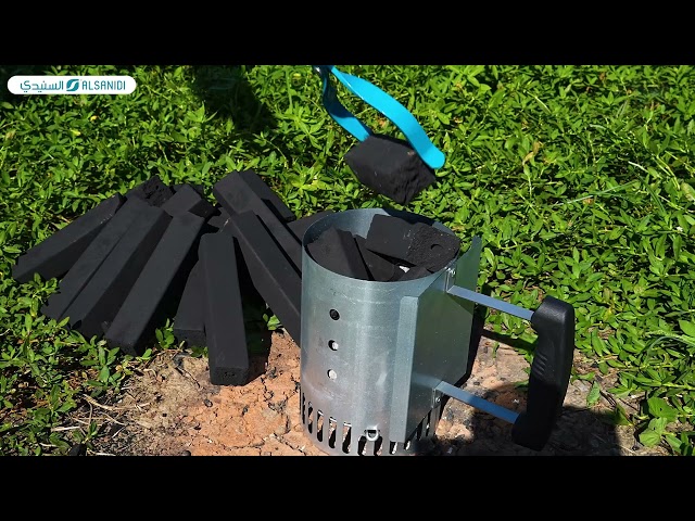 ملقاط نار الومنيوم 53 سم - سهل التحكم، يتحمّل الاس...